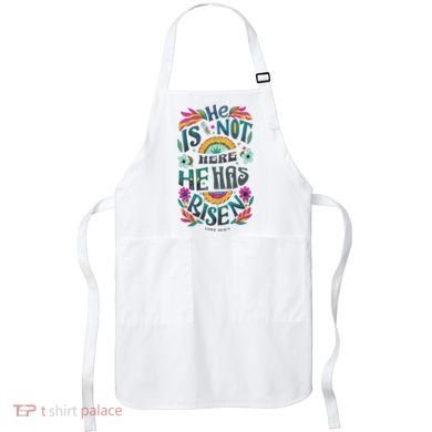 Risen Resurrection Sunday Easter Christian Apron