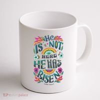 Risen Resurrection Sunday Easter Christian Coffee Mug thumb 1