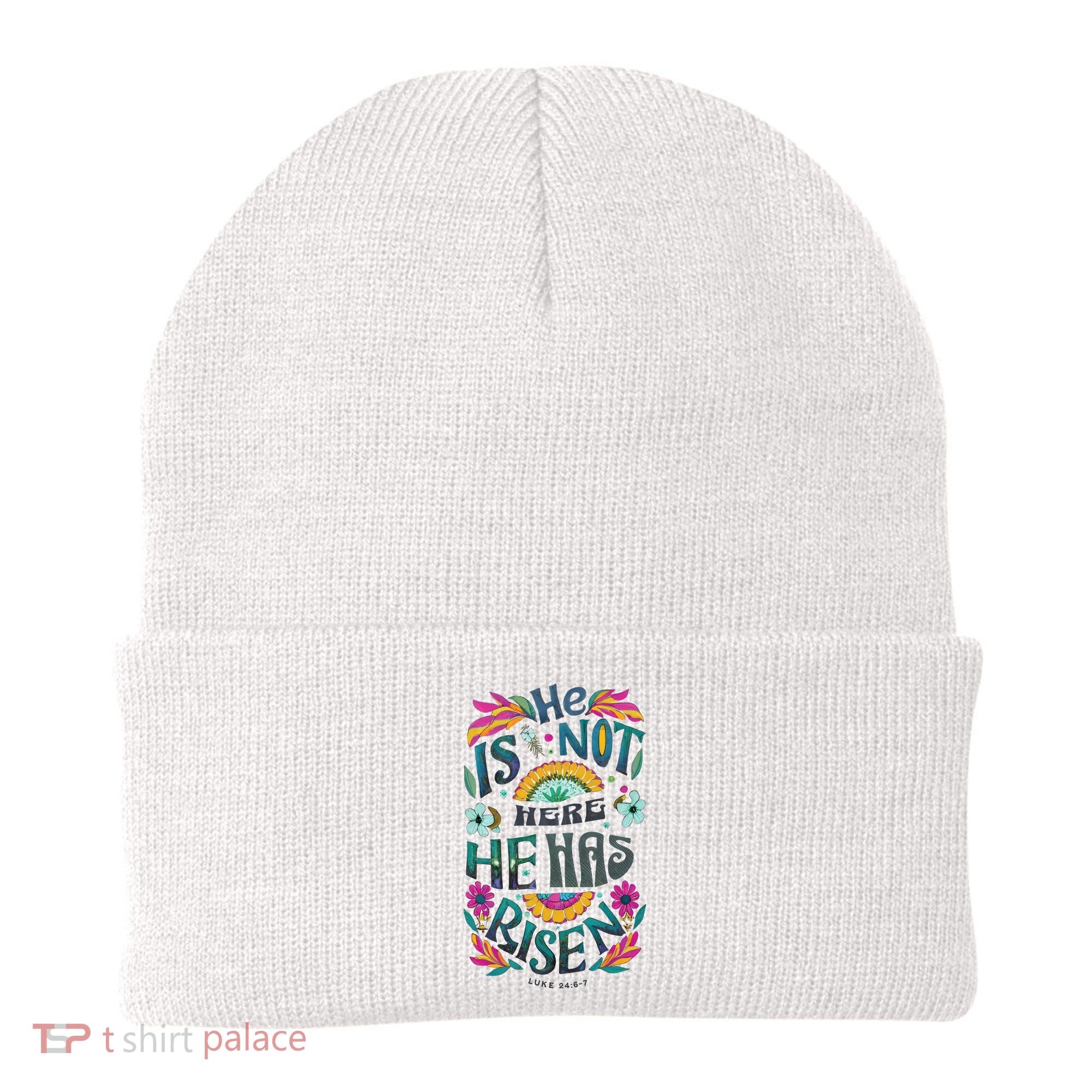 Risen Resurrection Sunday Easter Christian Beanie