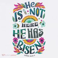 Risen Resurrection Sunday Easter Christian Hat thumb 2
