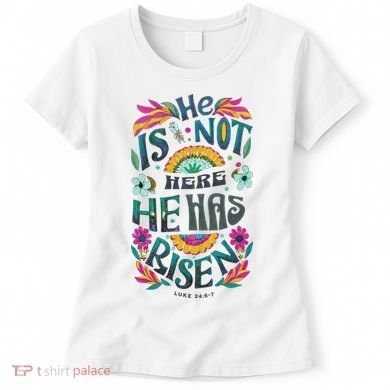 Risen Resurrection Sunday Easter Christian Women's T-Shirt