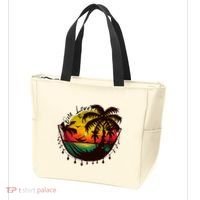 Rasta Reggae Sunset One Love Rastafari Jamaican Tote Bag thumb 3