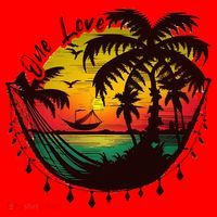 Rasta Reggae Sunset One Love Rastafari Jamaican Santa Hat thumb 1