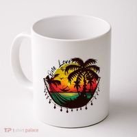 Rasta Reggae Sunset One Love Rastafari Jamaican Coffee Mug thumb 0