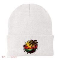 Rasta Reggae Sunset One Love Rastafari Jamaican Beanie thumb 0
