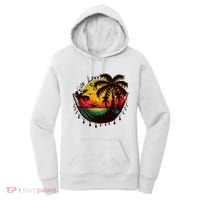 Rasta Reggae Sunset One Love Rastafari Jamaican Women's Hoodie thumb 0
