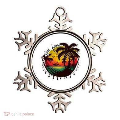 Rasta Reggae Sunset One Love Rastafari Jamaican Ornament
