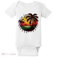 Rasta Reggae Sunset One Love Rastafari Jamaican Baby Bodysuit thumb 0
