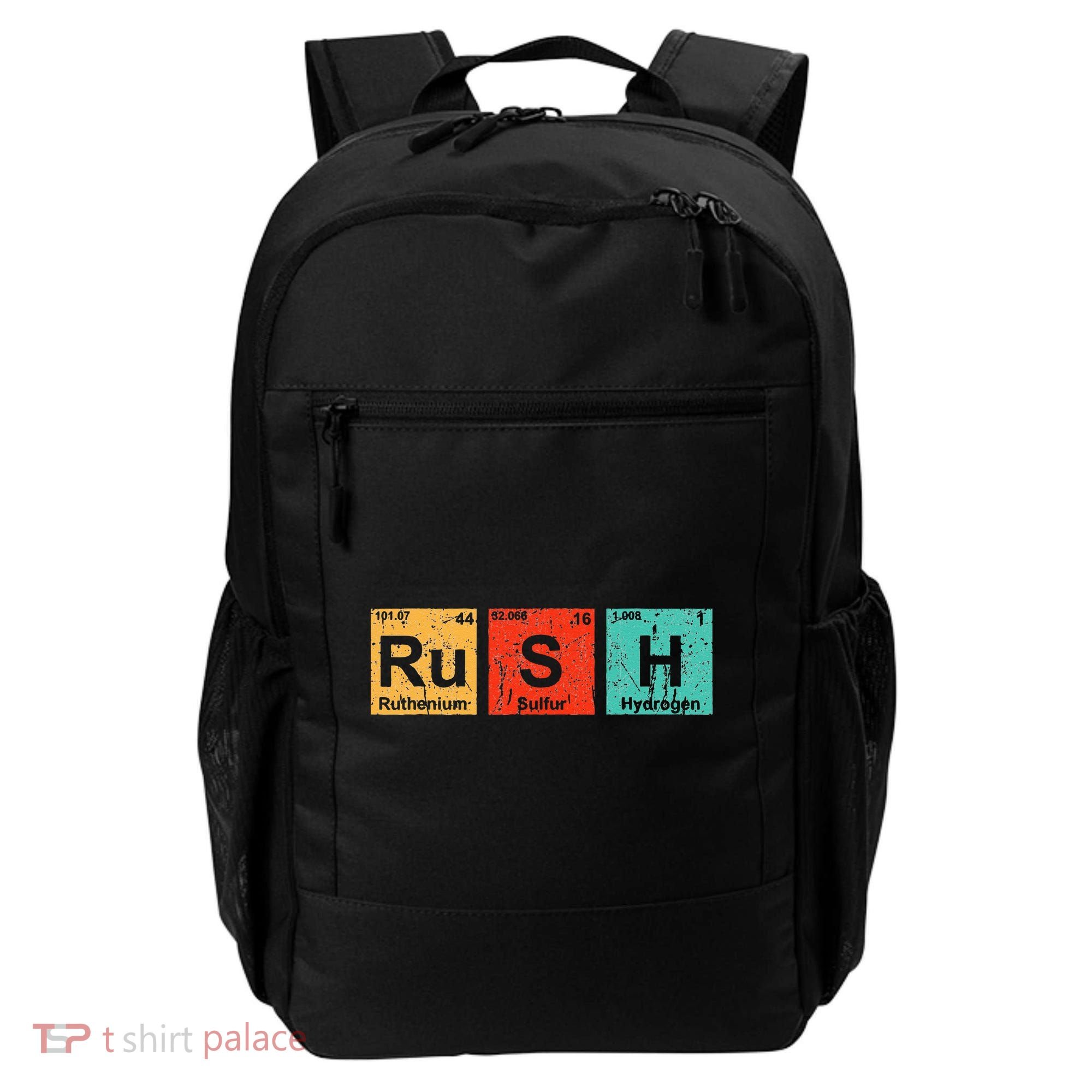 Rush (Ru S H) Periodic Table Elements Funny Backpack
