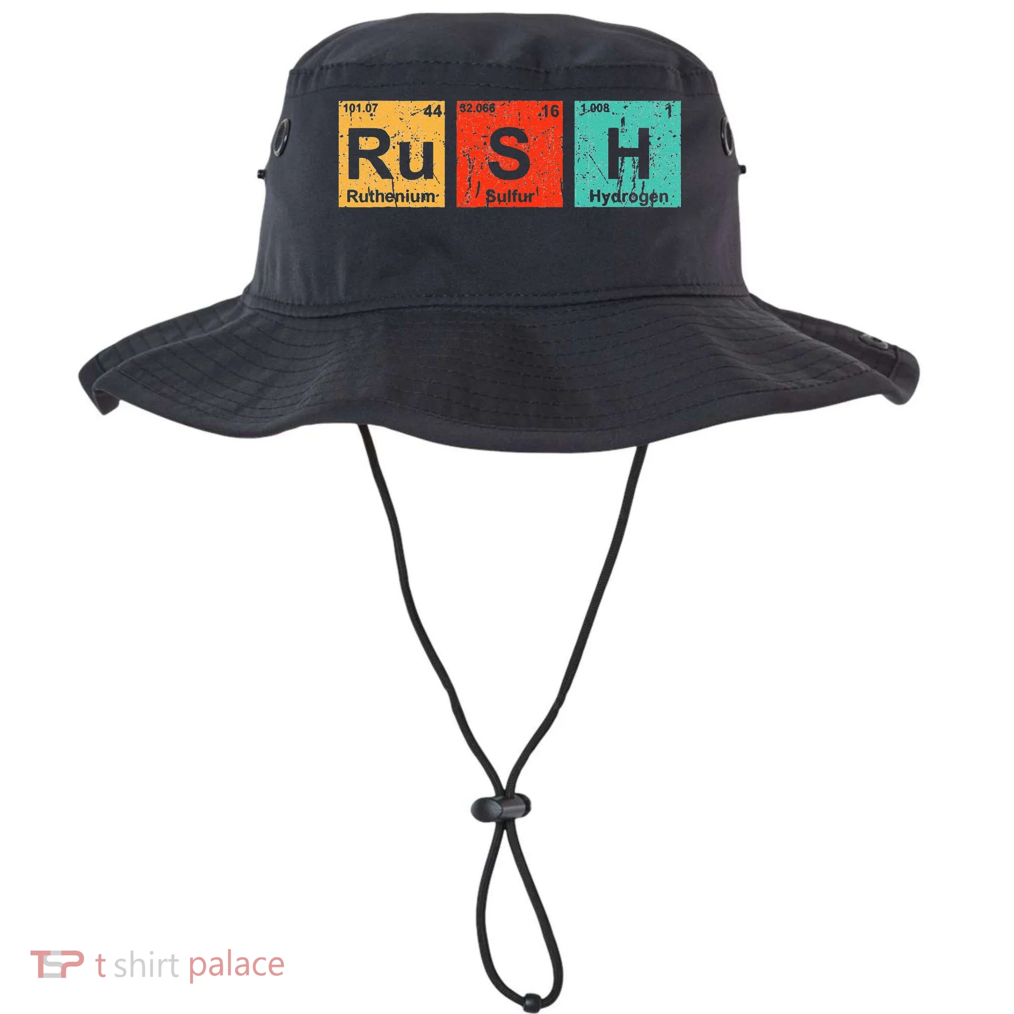 Rush (Ru S H) Periodic Table Elements Funny Bucket Hat
