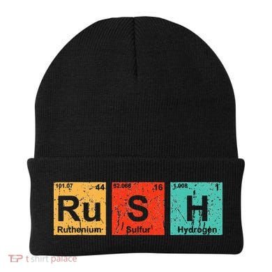 Rush (Ru S H) Periodic Table Elements Funny Beanie