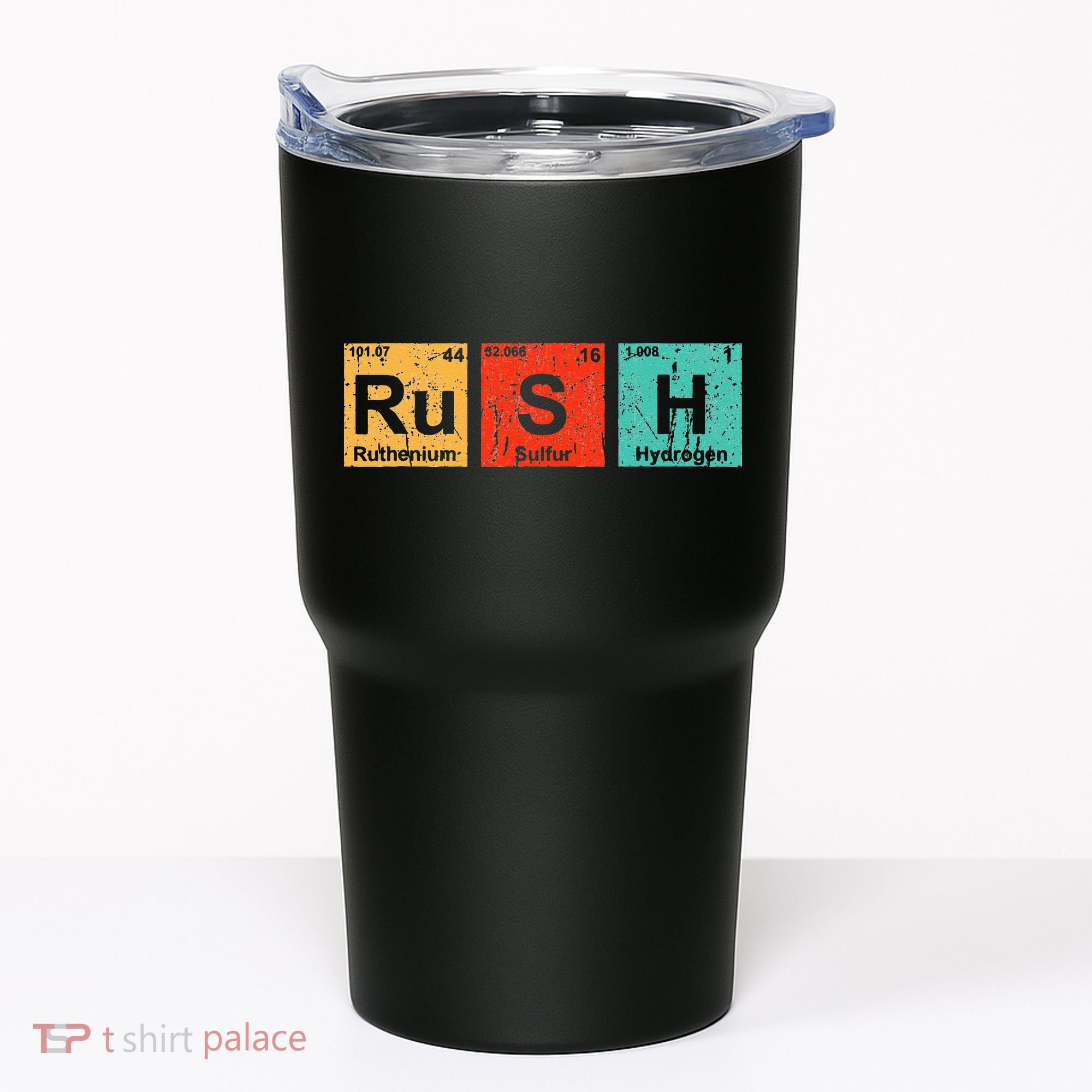 Rush (Ru S H) Periodic Table Elements Funny Tumbler