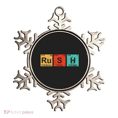 Rush (Ru S H) Periodic Table Elements Funny Ornament