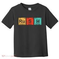Rush (Ru S H) Periodic Table Elements Funny Toddler T-Shirt thumb 0