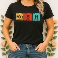 Rush (Ru S H) Periodic Table Elements Funny Women's T-Shirt thumb 2