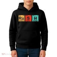 Rush (Ru S H) Periodic Table Elements Funny Kids Hoodie thumb 4