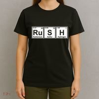 Rush (Ru S H) Periodic Table Elements T-Shirt thumb 4