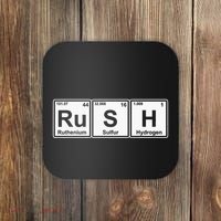 Rush (Ru S H) Periodic Table Elements Coaster thumb 0