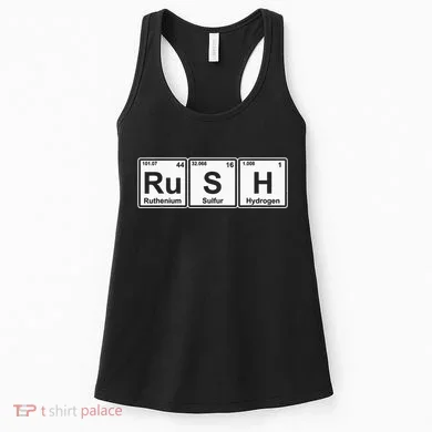 Rush (Ru S H) Periodic Table Elements Women's Tank Top