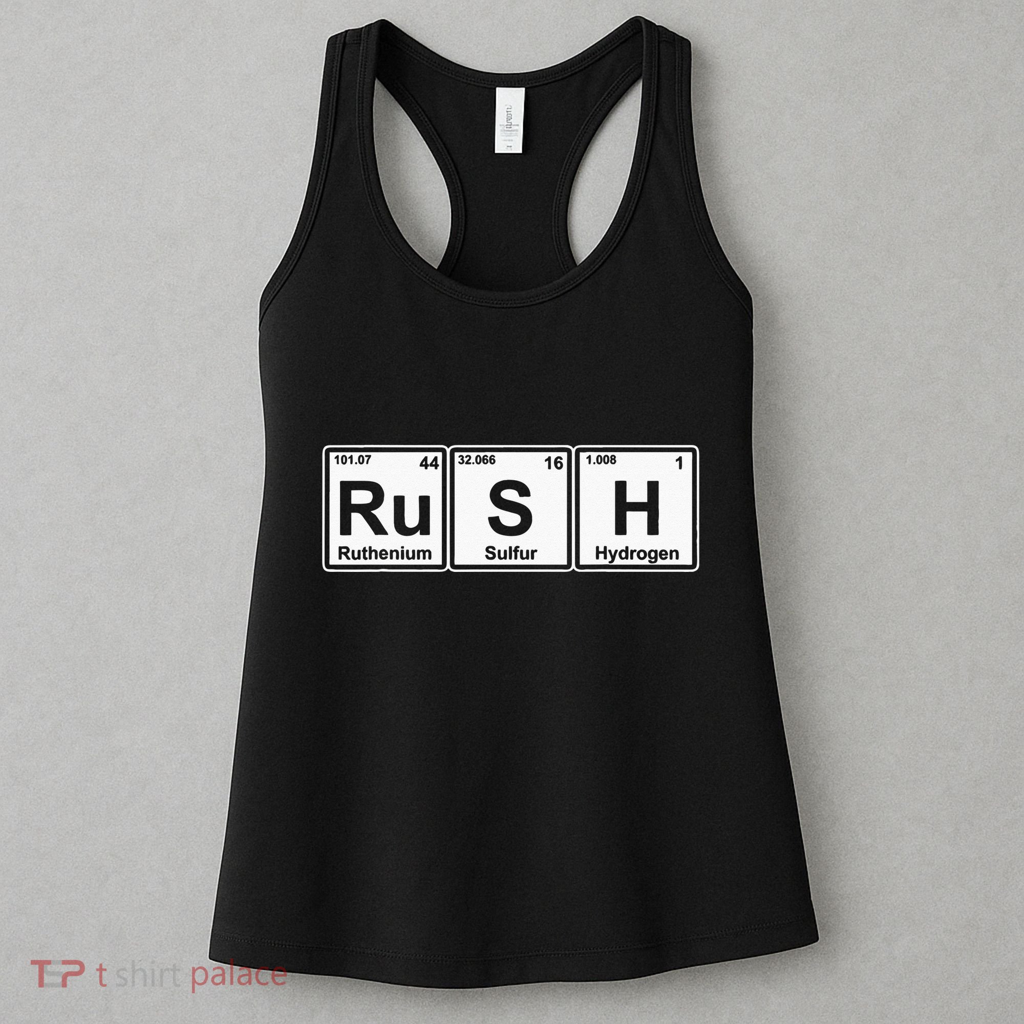 Rush (Ru S H) Periodic Table Elements Women's Tank Top