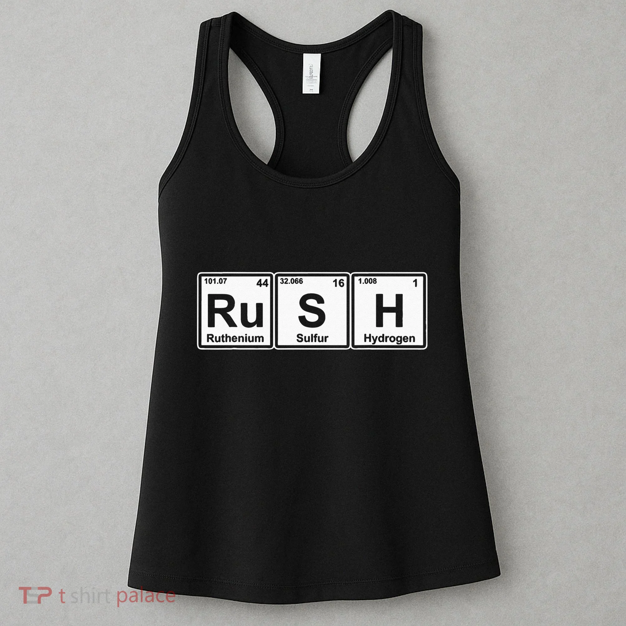 Rush (Ru S H) Periodic Table Elements Women's Tank Top
