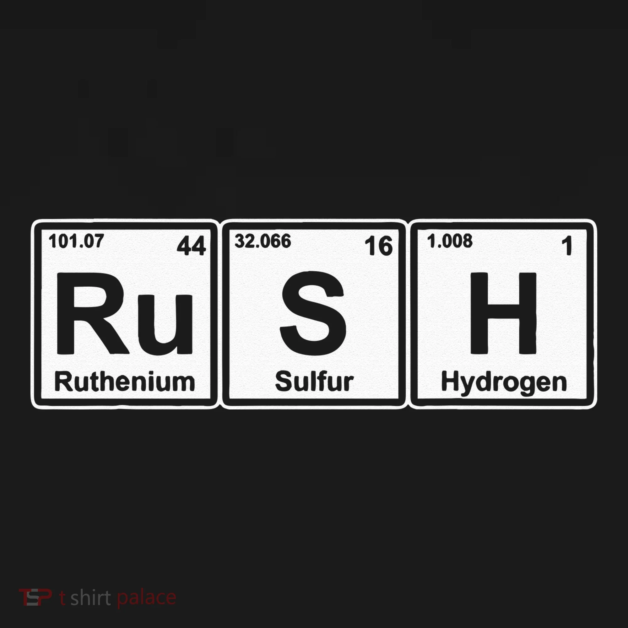 Rush (Ru S H) Periodic Table Elements Women's Tank Top