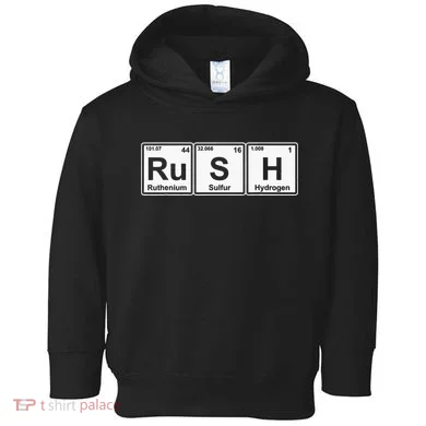 Rush (Ru S H) Periodic Table Elements Toddler Hoodie