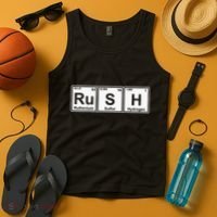 Rush (Ru S H) Periodic Table Elements Tank Top thumb 4