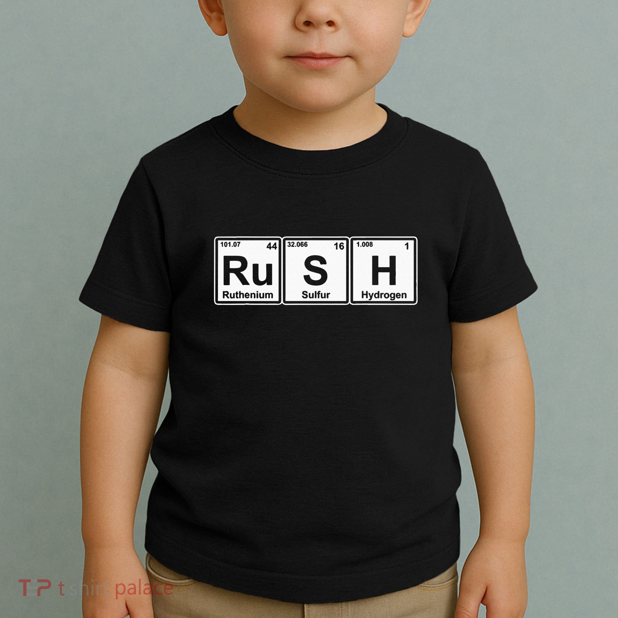 Rush (Ru S H) Periodic Table Elements Toddler T-Shirt