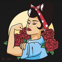 Rockabilly Rosie Strong Backpack thumb 2