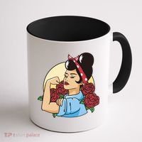 Rockabilly Rosie Strong Coffee Mug thumb 1
