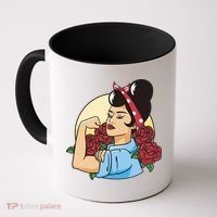 Rockabilly Rosie Strong Coffee Mug thumb 0