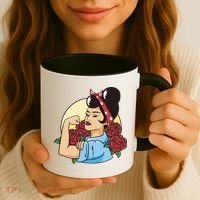 Rockabilly Rosie Strong Coffee Mug thumb 3