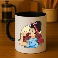 Rockabilly Rosie Strong Coffee Mug thumb 4