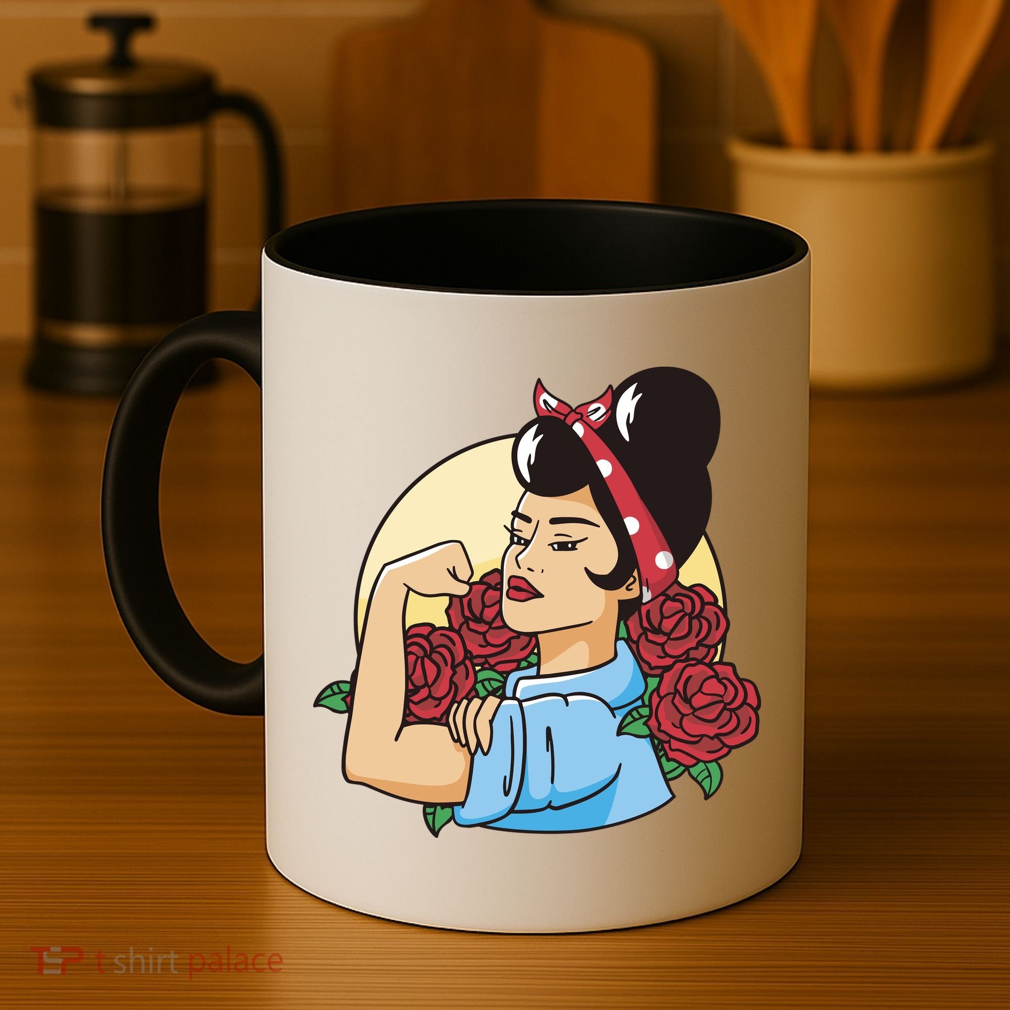 Rockabilly Rosie Strong Coffee Mug