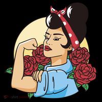 Rockabilly Rosie Strong Coffee Mug thumb 5
