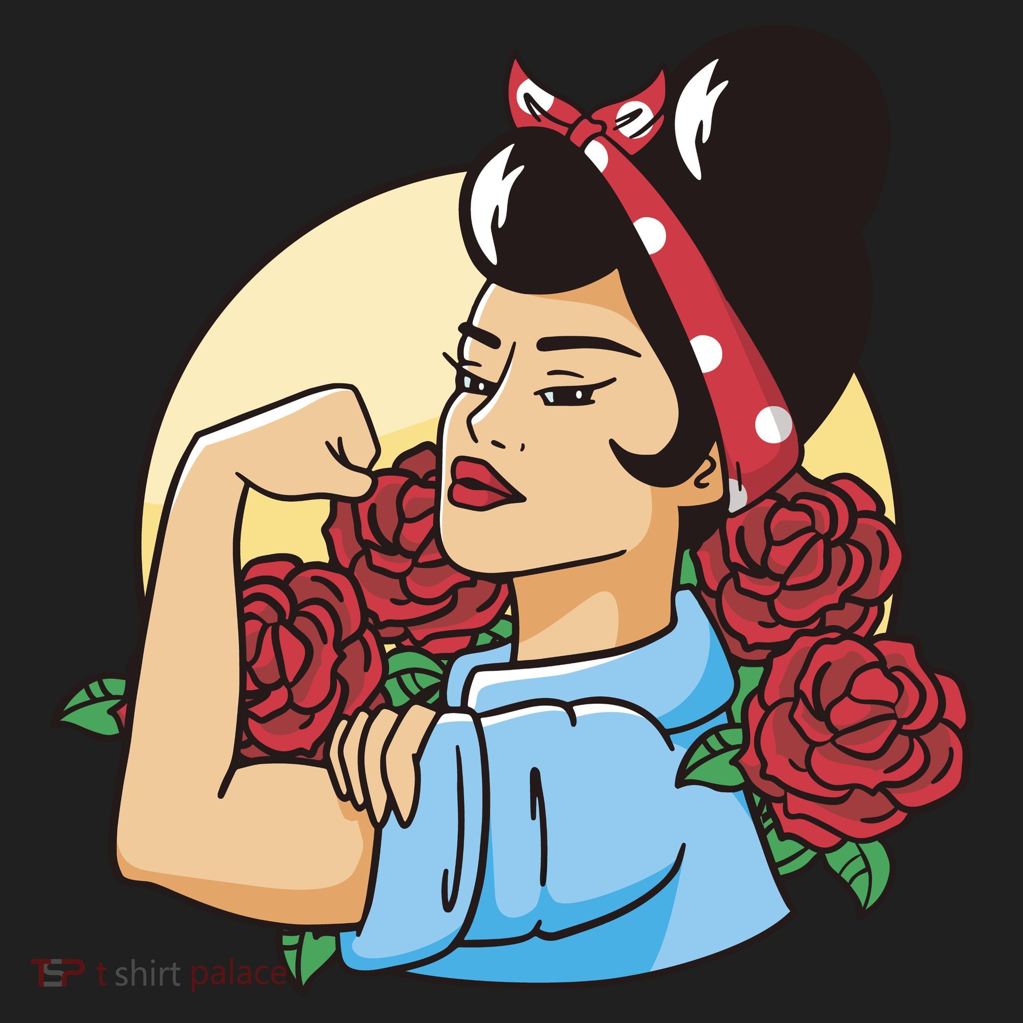 Rockabilly Rosie Strong Beanie