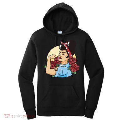 Rockabilly Rosie Strong Women's Hoodie