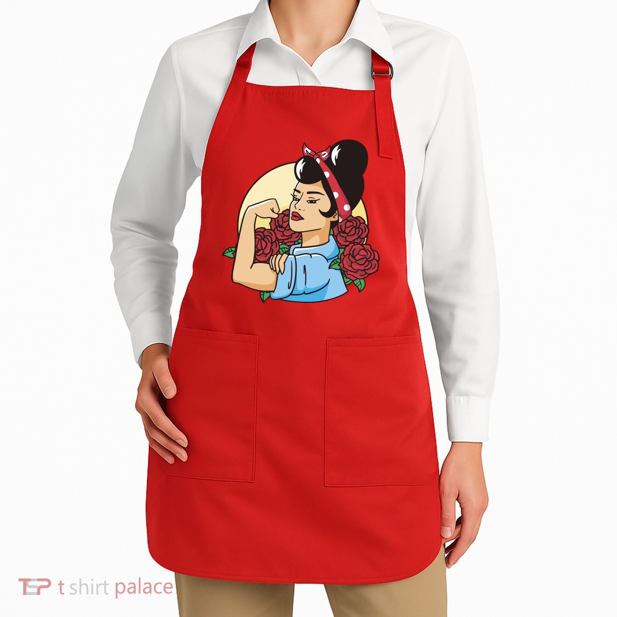 Rockabilly Rosie Strong Apron