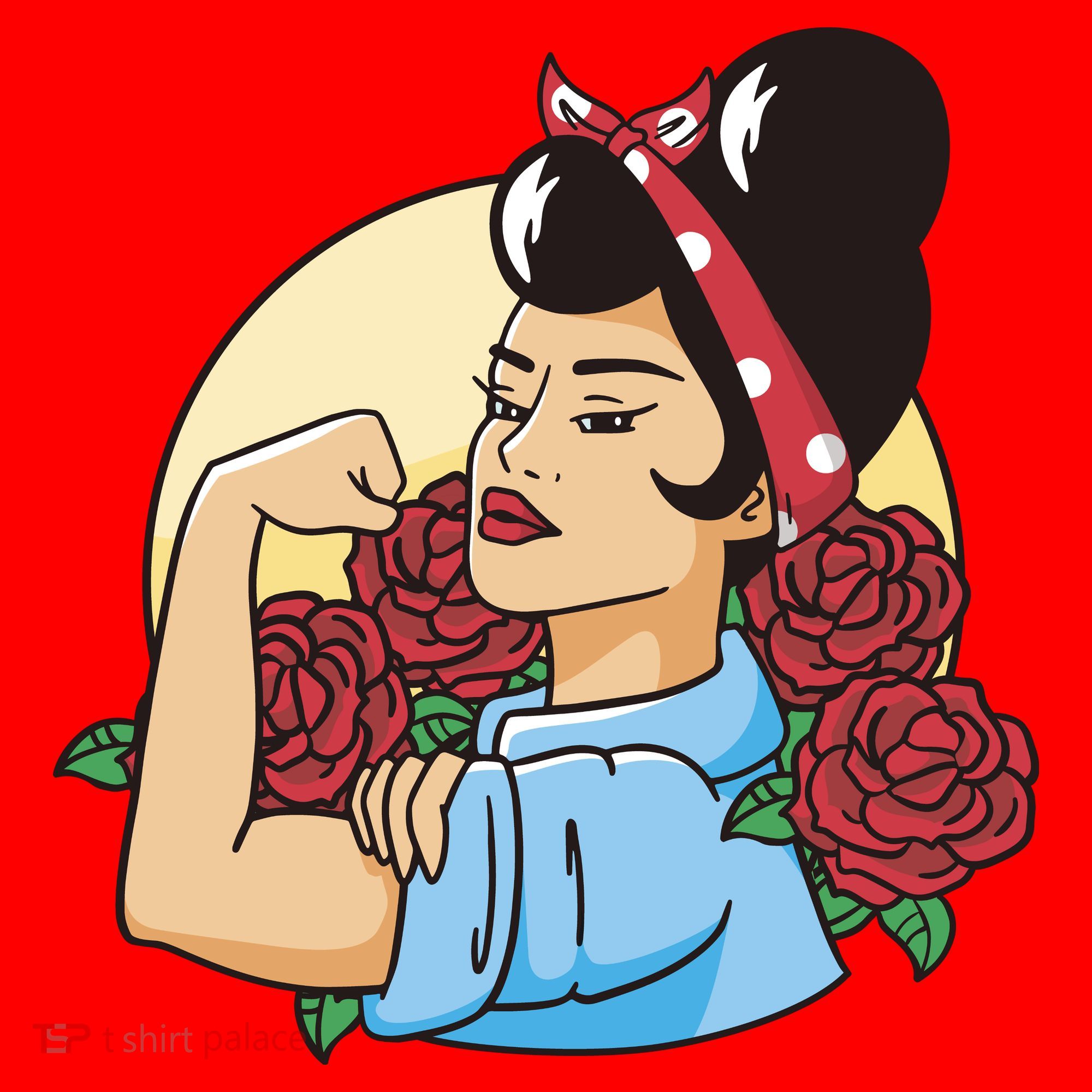 Rockabilly Rosie Strong Pajama Set