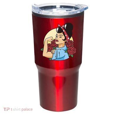 Rockabilly Rosie Strong Tumbler