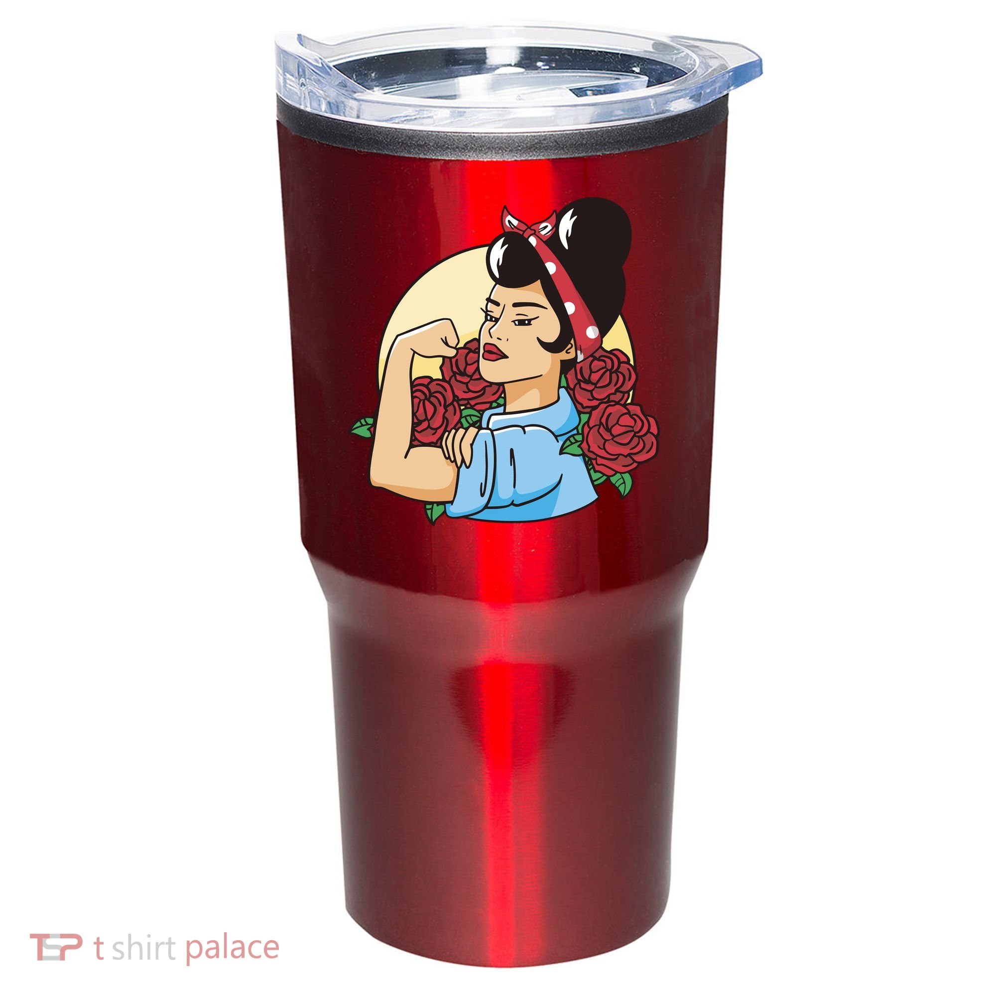 Rockabilly Rosie Strong Tumbler