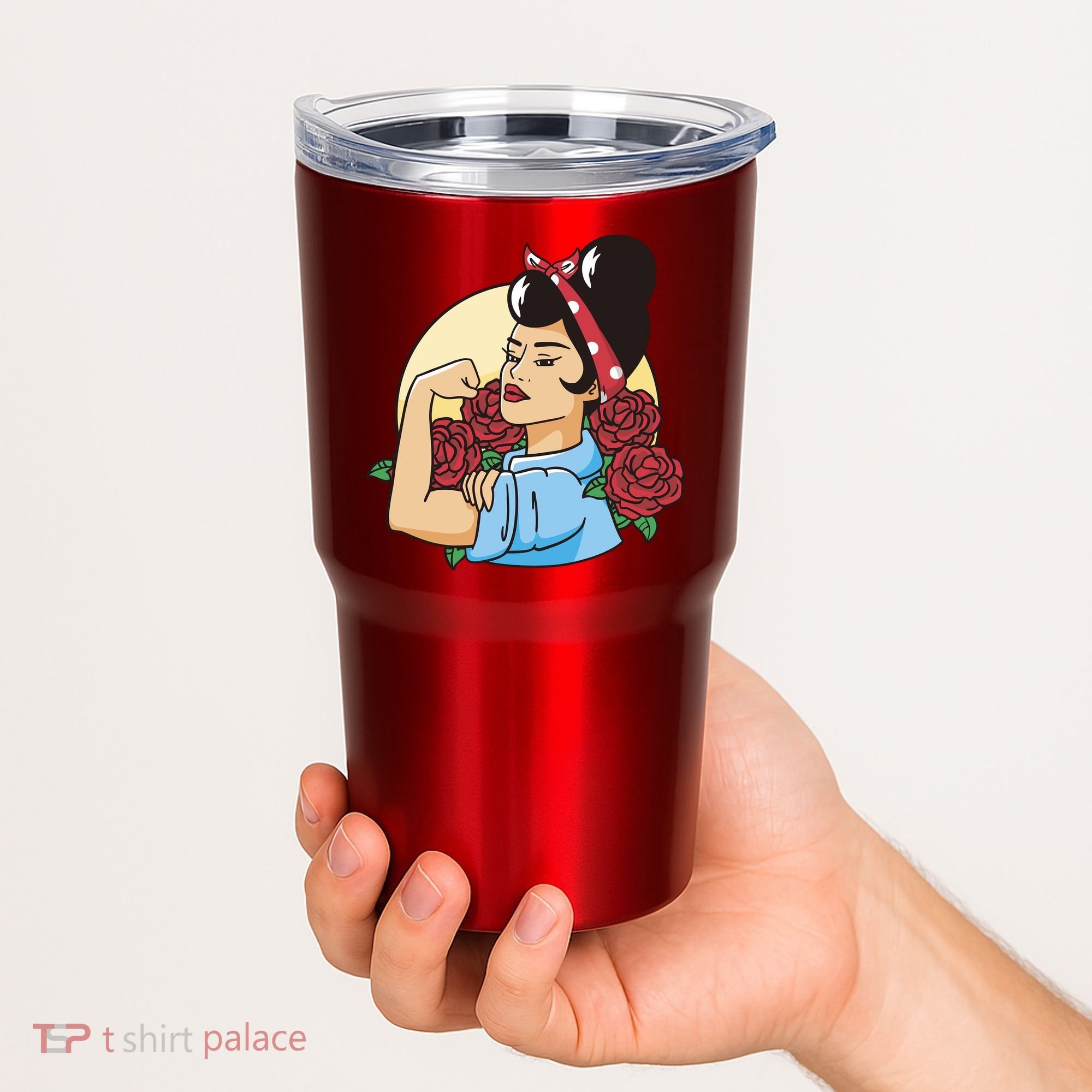 Rockabilly Rosie Strong Tumbler