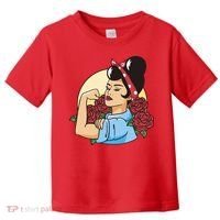 Rockabilly Rosie Strong Toddler T-Shirt thumb 0