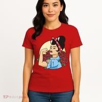 Rockabilly Rosie Strong Women's T-Shirt thumb 4