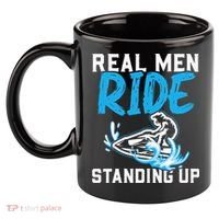 Real Ride Stand Up Jet Ski 11oz C Handle Ceramic Mug thumb 2