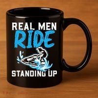 Real Ride Stand Up Jet Ski 11oz C Handle Ceramic Mug thumb 3