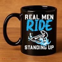 Real Ride Stand Up Jet Ski 11oz C Handle Ceramic Mug thumb 4