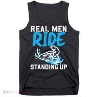 Real Ride Stand Up Jet Ski Tank Top thumb 0
