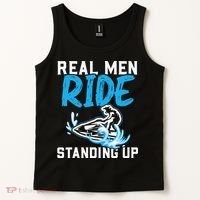 Real Ride Stand Up Jet Ski Tank Top thumb 2